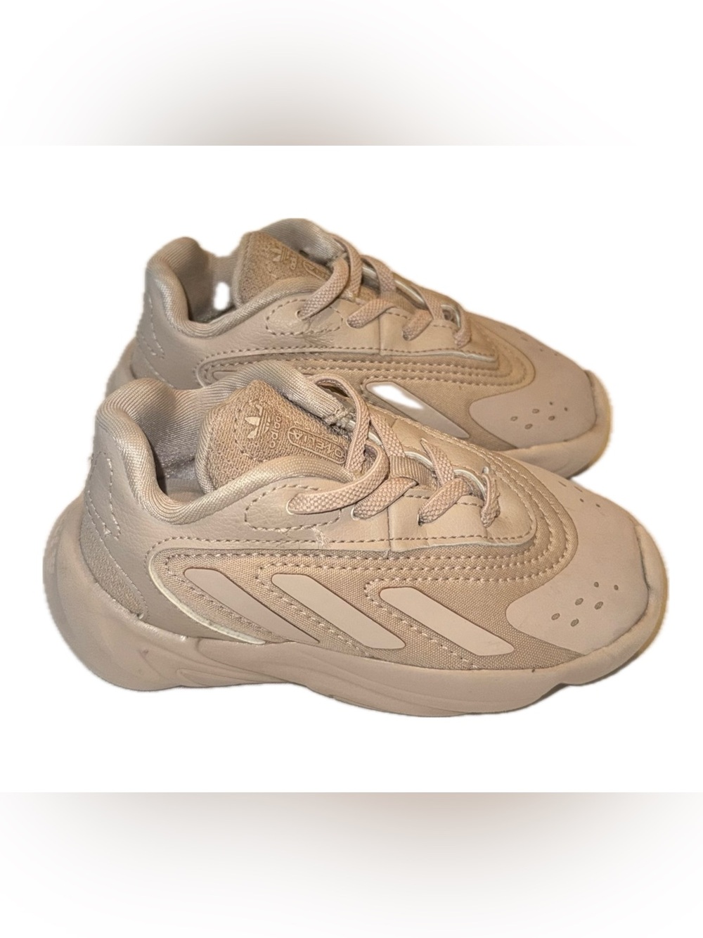 adidas Kids Beige/Tan Athletic Sneakers